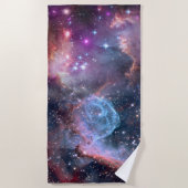 Magische Galaxy Beach Handtuch (Vorderseite)