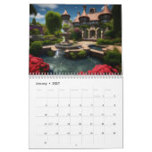 Magische Gärten 2024 Kalender (Jan 2027)
