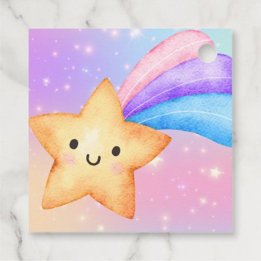 Magische Gastgeschenk-Tags Geschenkanhänger (Rückseite)