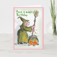 Magische Geburtskarte