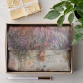 Magische geflügelte Fuchs-Fee Decoupage Seidenpapier (Geschenk)