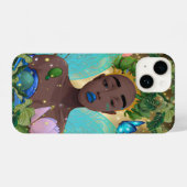 Magische Geschichte einer schwarzen afrikanischen iPhone Hülle (Rückseite (Horizontal))