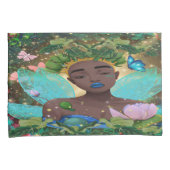 Magische Geschichte einer schwarzen afrikanischen Kissenbezug (Vorderseite-Rechts)