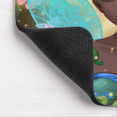 Magische Geschichte einer schwarzen afrikanischen Mousepad (Ecke)