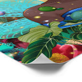 Magische Geschichte einer schwarzen afrikanischen Poster (Ecke)