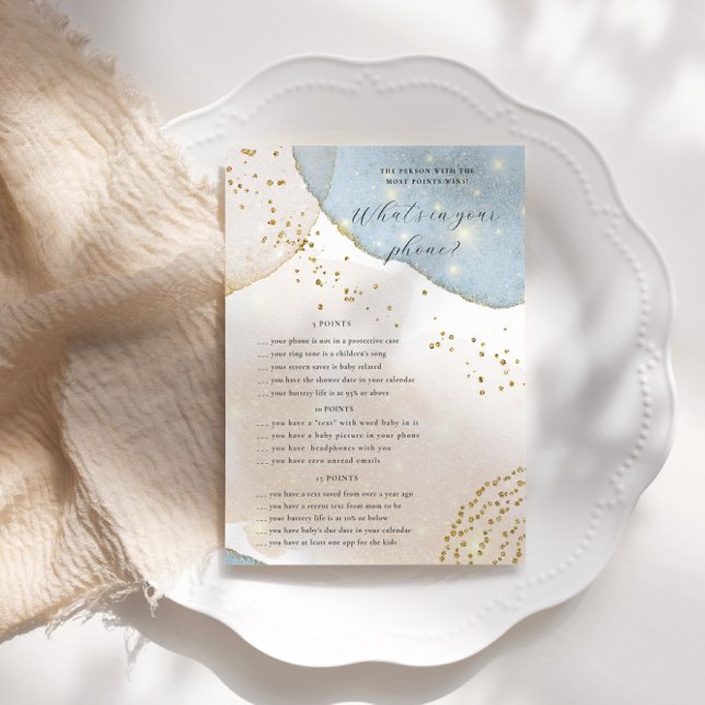 Magische Glitzer Baby Dusche Telefonkarte (Von Creator hochgeladen)