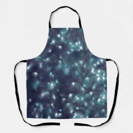 Magische Glitzern All-over-Print-Schürze Schürze