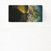 Magische Glühwürmchen, traumhafte Landschaft Banner (InSitu)