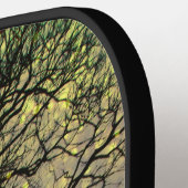 Magische Glühwürmchen, traumhafte Landschaft Pickleball Schläger (Linke Seite)