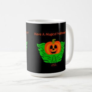 Magische Halloween-Kürbiskaffee-Tasse Kaffeetasse