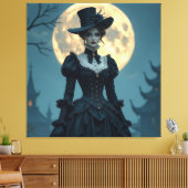 Magische Halloween-Nacht  Leinwanddruck (Insitu (Wohnzimmer))