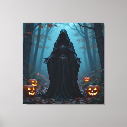 Magische Halloween-Nacht  Leinwanddruck (Vorderseite)