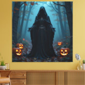 Magische Halloween-Nacht  Leinwanddruck (Insitu (Wohnzimmer))