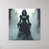 Magische Halloween-Nacht Leinwanddruck (Vorderseite)