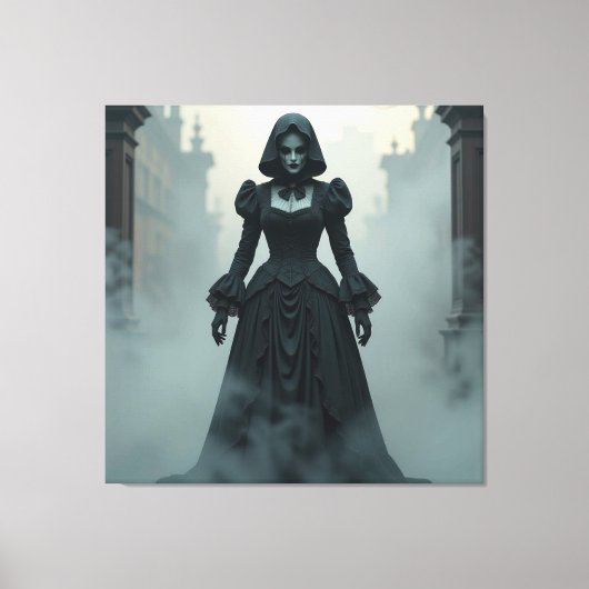 Magische Halloween-Nacht  Leinwanddruck (Vorderseite)