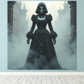 Magische Halloween-Nacht  Leinwanddruck (Insitu (Holzboden))