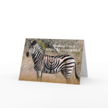 Magische Hanukkah-Karte