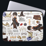 Magische HARRY POTTER™ Wasserfarbe Laptopschutzhülle<br><div class="desc">HARRY POTTER™ | Eine Aquarellmalerei im Manhwa-Stil mit Harry Potter.</div>