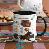 Magische HARRY POTTER™ Wasserfarbe Tasse