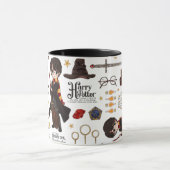 Magische HARRY POTTER™ Wasserfarbe Tasse (Zentrum)