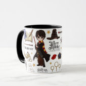 Magische HARRY POTTER™ Wasserfarbe Tasse (Vorderseite Links)