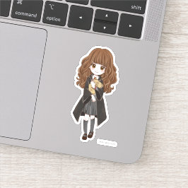 Magische Hermione Granger Wasserfarbe Aufkleber
