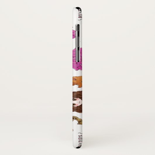 Magische Hermione Granger Wasserfarbe Case-Mate iPhone Hülle (Hinten/Links)