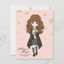 Magische Hermione Granger Wasserfarbe