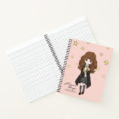 Magische Hermione Granger Wasserfarbe Notizblock (Innenseite)