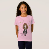 Magische Hermione Granger Wasserfarbe T-Shirt (Vorne ganz)