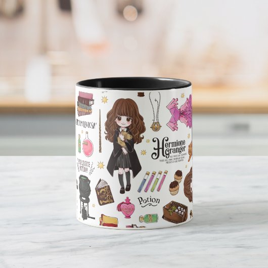 Magische Hermione Granger Wasserfarbe Tasse