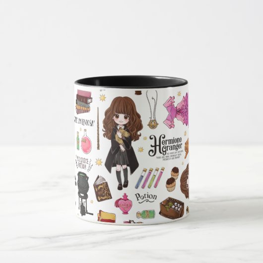 Magische Hermione Granger Wasserfarbe Tasse (Zentrum)