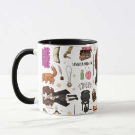 Magische Hermione Granger Wasserfarbe Tasse