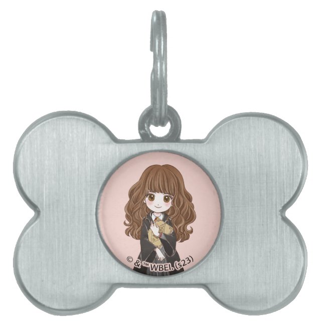 Magische Hermione Granger Wasserfarbe Tiermarke (Vorderseite)