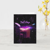 Magische Hexe Karte (Gelbe Blume)