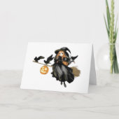 Magische Hexe Karte (Vorderseite)