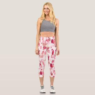 Magische Hexe, Vintag nahtlos. Capri Leggings