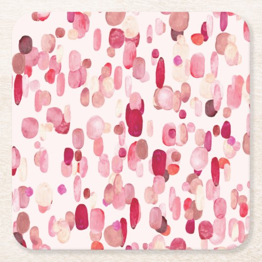 Magische Hexe, Vintag nahtlos. Rechteckiger Pappuntersetzer (Vorderseite)