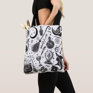 Magische Hexe whimsical Wiccan Heidentum  Tasche