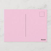 "Magische Hooves: Der Regenbogen Einhornschwanz" Postkarte (Rückseite)