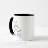 Magische Horace Quote Combo-Tasse Tasse (Vorderseite Links)