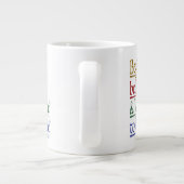 Magische Horace Quote Jumbo-Tasse (Rückseite)