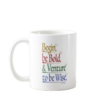 Magische Horace Quote Klassische Tasse