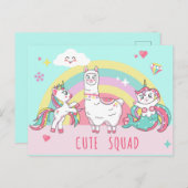 Magische Hörner Postkarte (Vorne/Hinten)