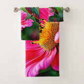 Magische Hummingbird Moments Design Badhandtuch Set (Insitu)