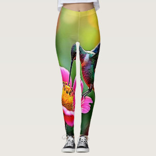 Magische Hummingbird Moments Design Leggings