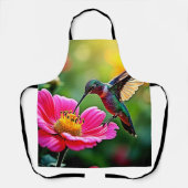Magische Hummingbird Moments Design Schürze (Vorderseite)