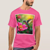 Magische Hummingbird Moments Design T-Shirt (Vorderseite)