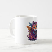 Magische IllustrationWasserfarbe Katze Boho Katze  Kaffeetasse (Vorderseite Links)