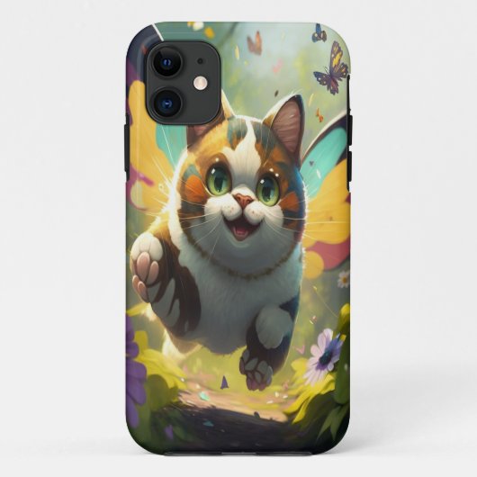 Magische iPhone Case für Katzenliebhaber und Träum (Rückseite)